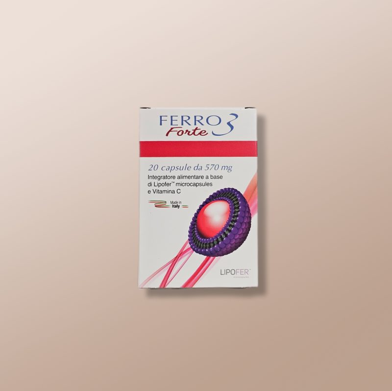 Ferro 3 Forte 570mg 20 Capsules