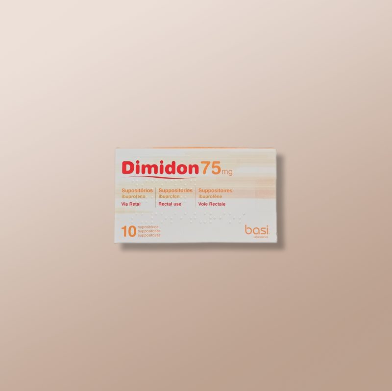 Basi - Dimidon 75mg 10 Suppositories