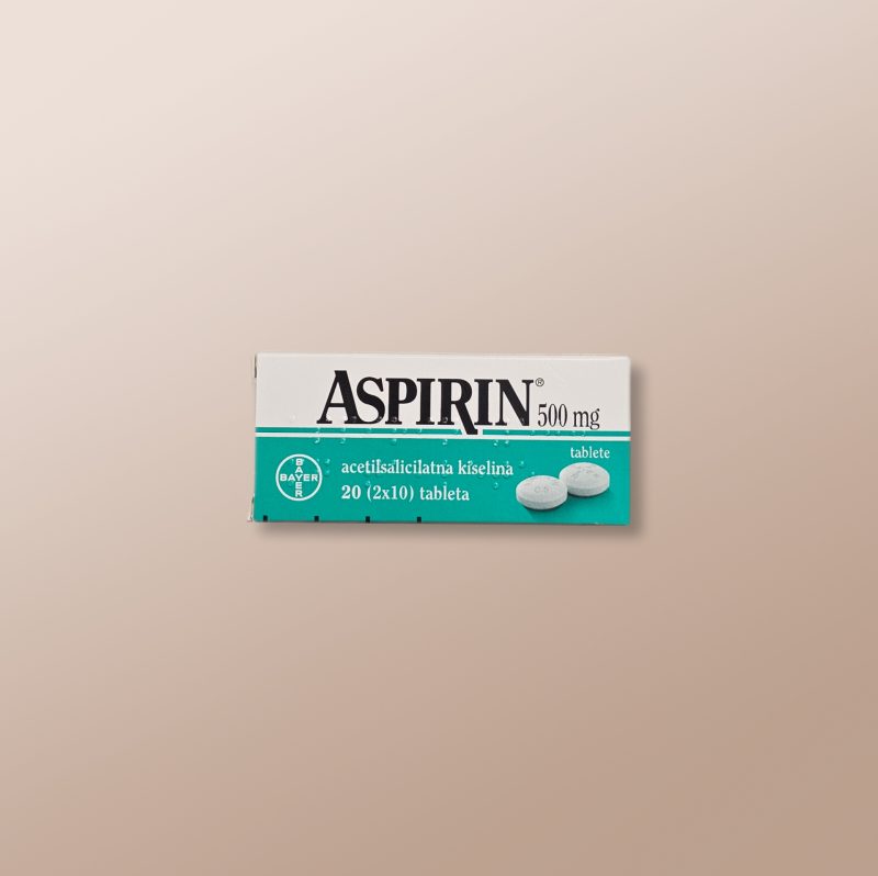 Aspirin 500mg 20 Tablets
