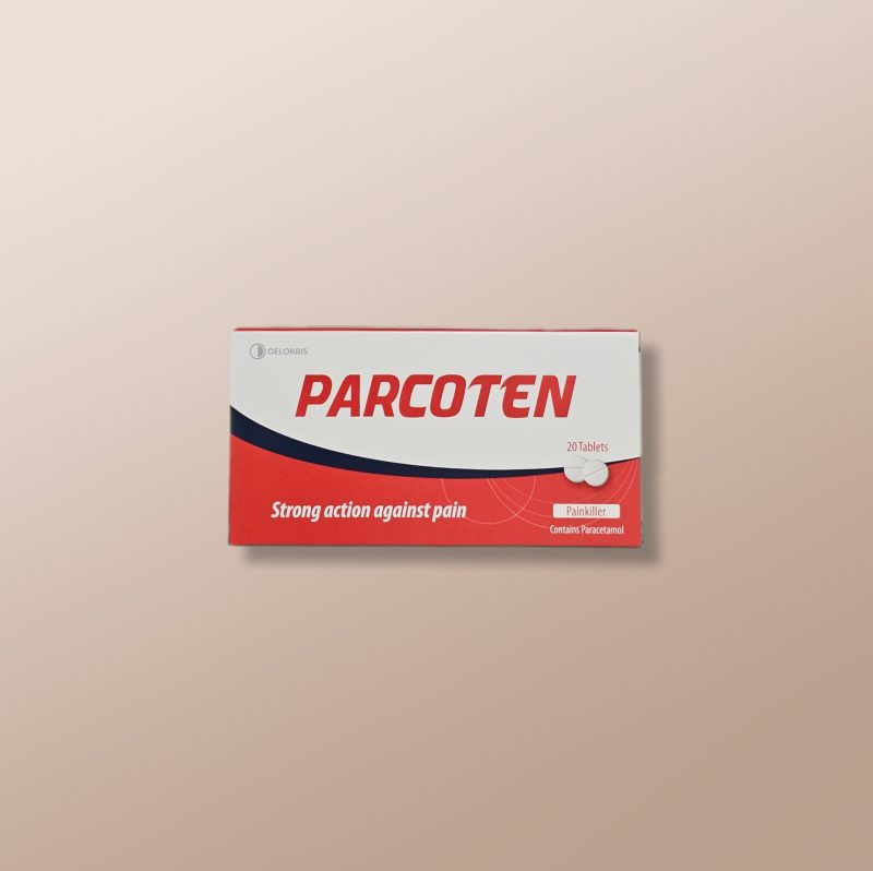 Parcoten 500mg/10mg 20 Tablets