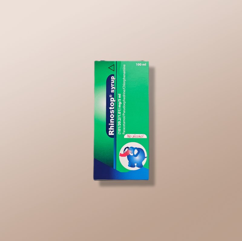 Rhinostop 101mg/20.2mg/1.01mg Syrup 100ml