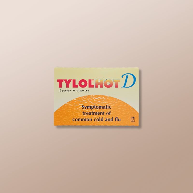 Nobel - Tylol Hot D 12 Sachets