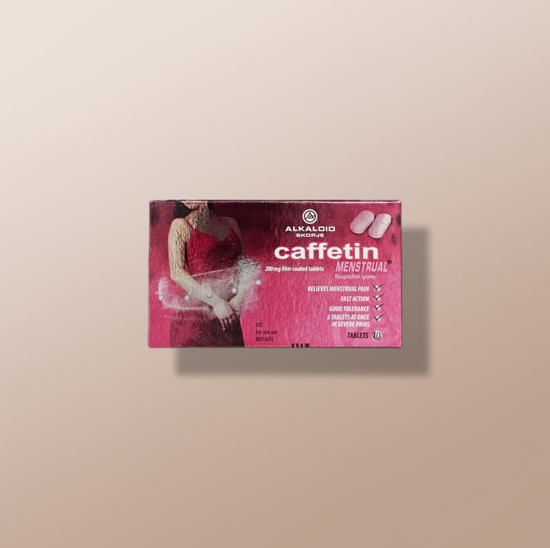 Caffetin Menstrual 200mg 10 Tablets
