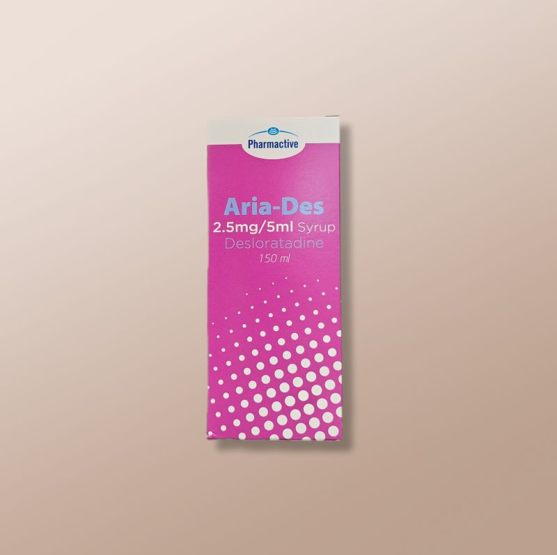 Pharmactive - Aria-Des 2.5mg/5ml Syrup 150ml
