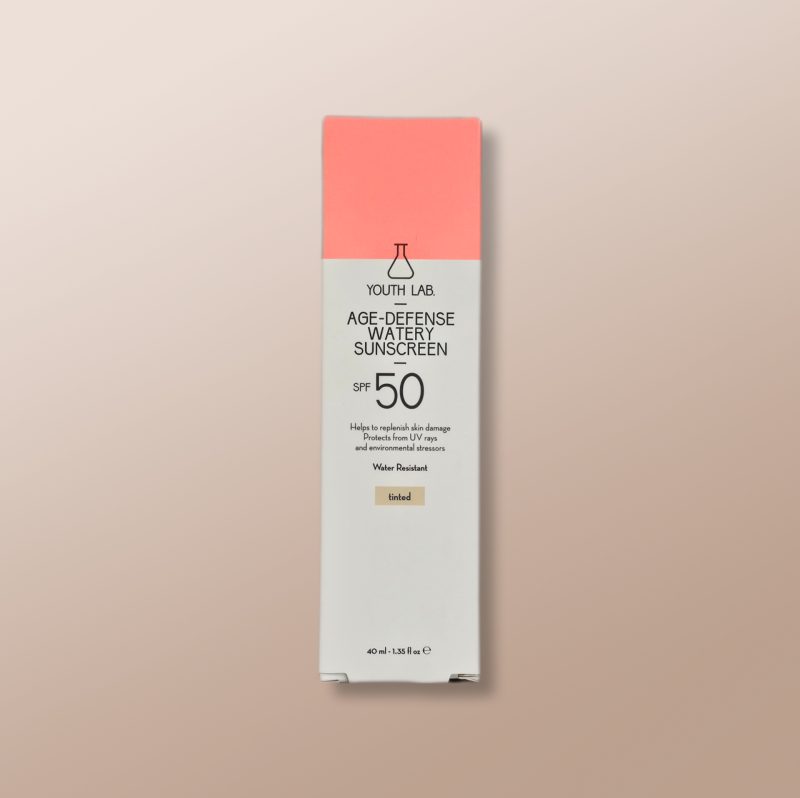 Youth Lab Age-Defense Watery Sunscreen SPF50 Tinted 40ml