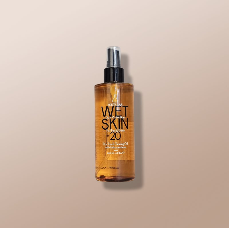 Youth Lab - Wet Skin Sun Protection Dry Touching Tanning Oil SPF20 200ml