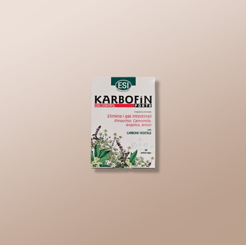 Esi - Karbofin Forte Gas Control 30 Capsules