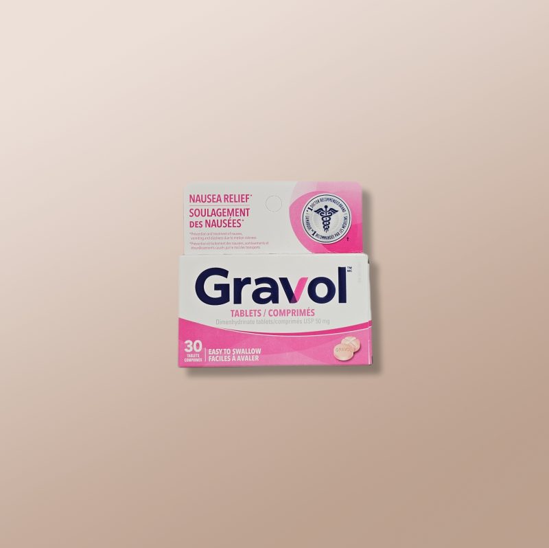 Gravol 50mg 30 Tablets