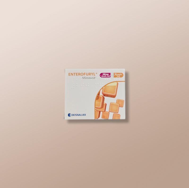 Enterofuryl 200mg 16 Capsules