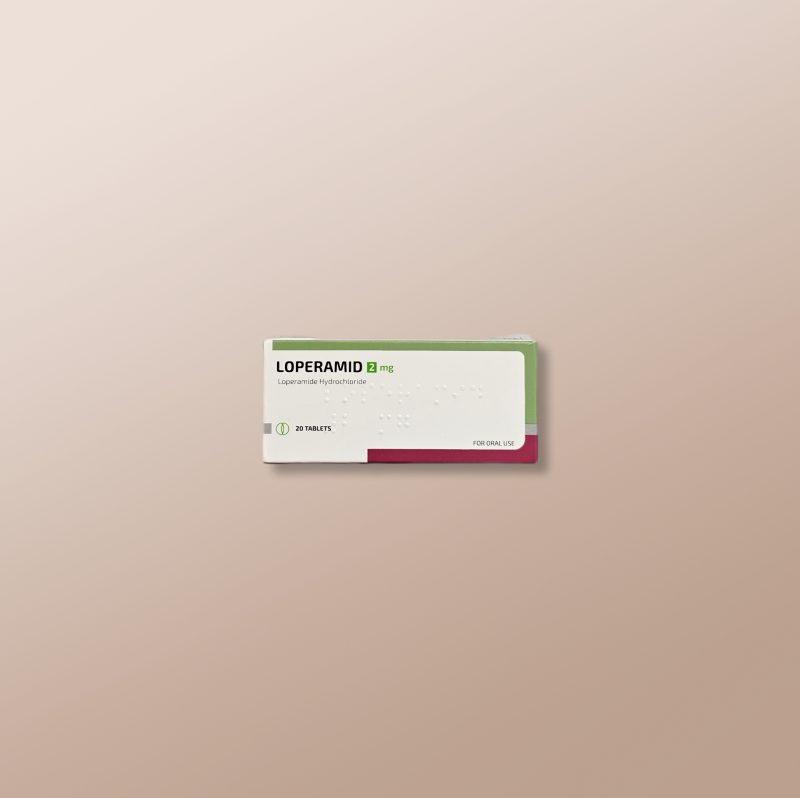 Loperamid 2mg 20 Tablets