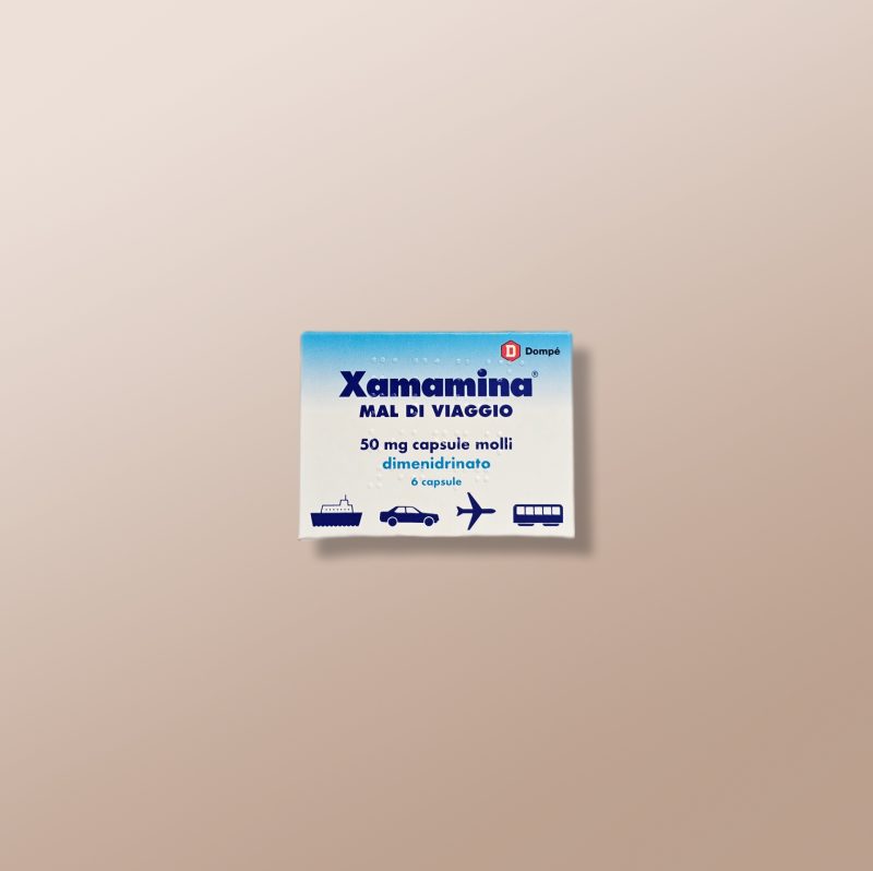 Dompe - Xamamina 50mg 6 Capsules