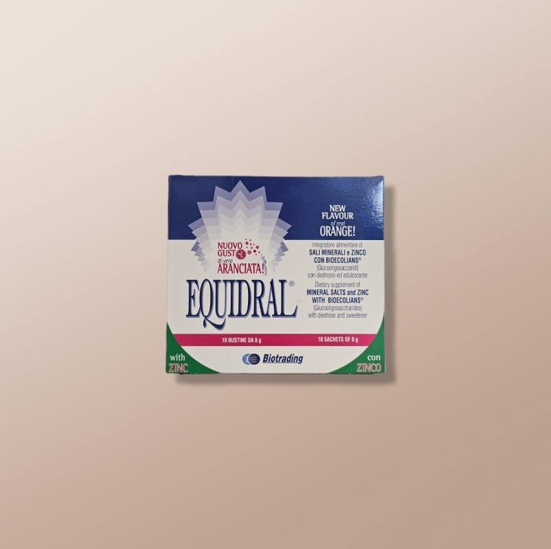 Biotrading - Equidral Mineral Salts Orange Flavour 10 Sachets