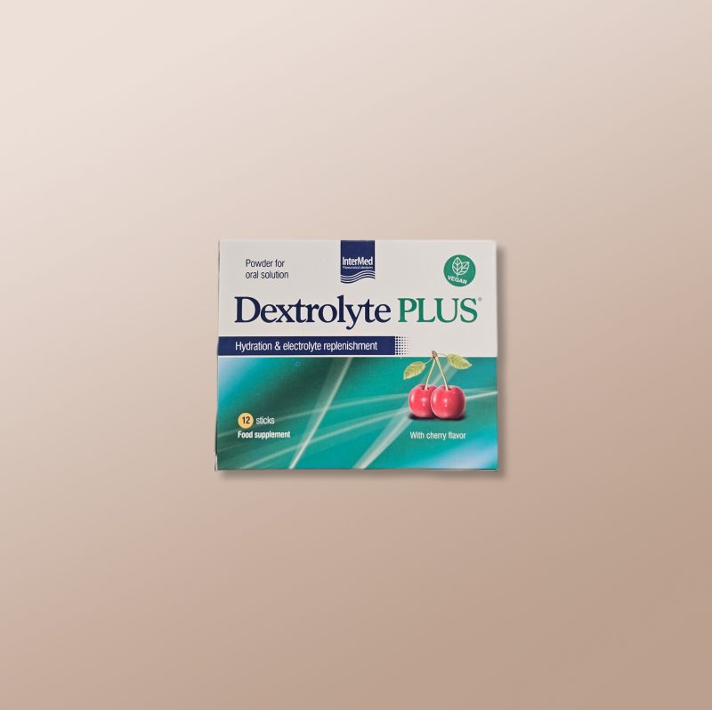 Intermed - Dextrolyte Plus Mineral Salts Cherry Flavour 12 Sachets