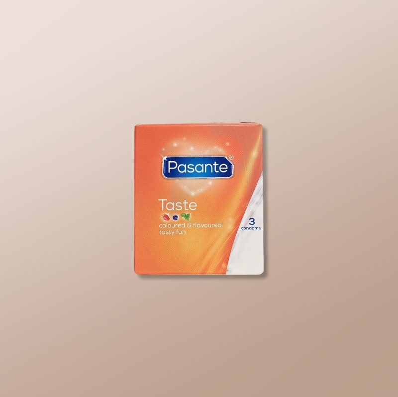 Pasante - Taste Coloured&Flavoured 3 Condoms