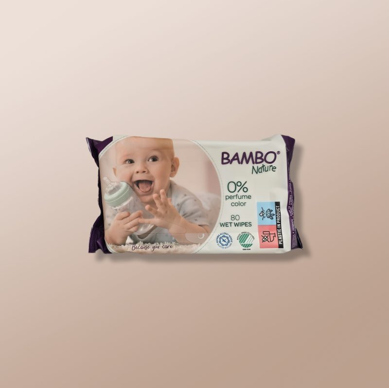 Bambo Nature - Wet Wipes 80Pcs