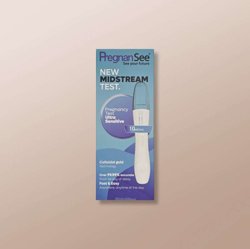 PregnanSee Midstream Cassette Test