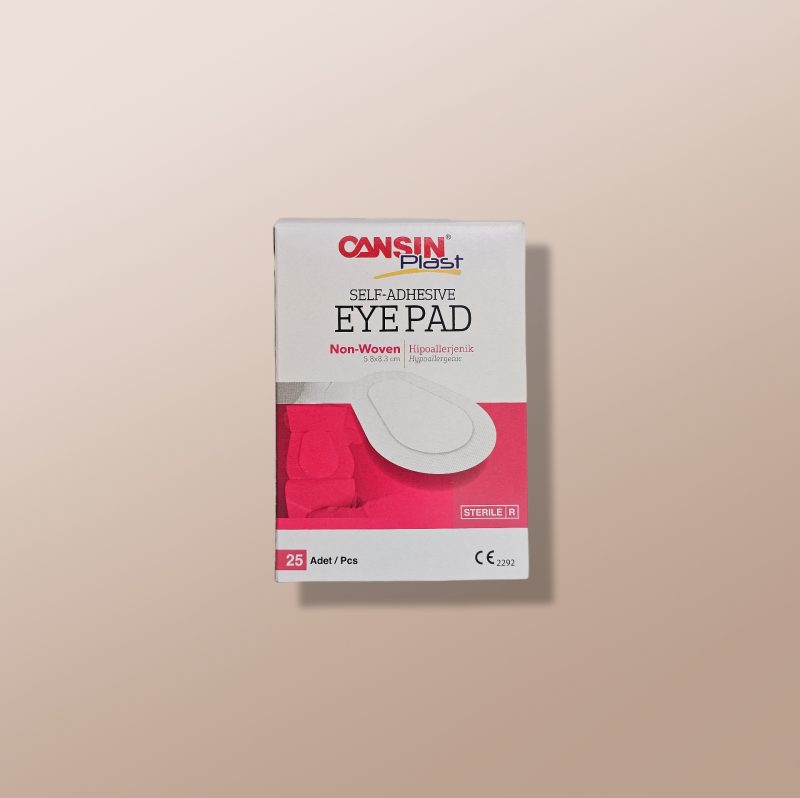 Cansin Plast Self-Adhesive Eye Pad 5.8x8.3cm