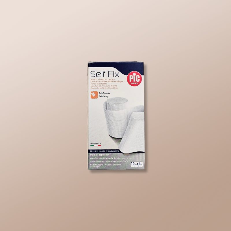 Pic - Self Fix Cohesive Elasticated Bandage 10cmx4.5m