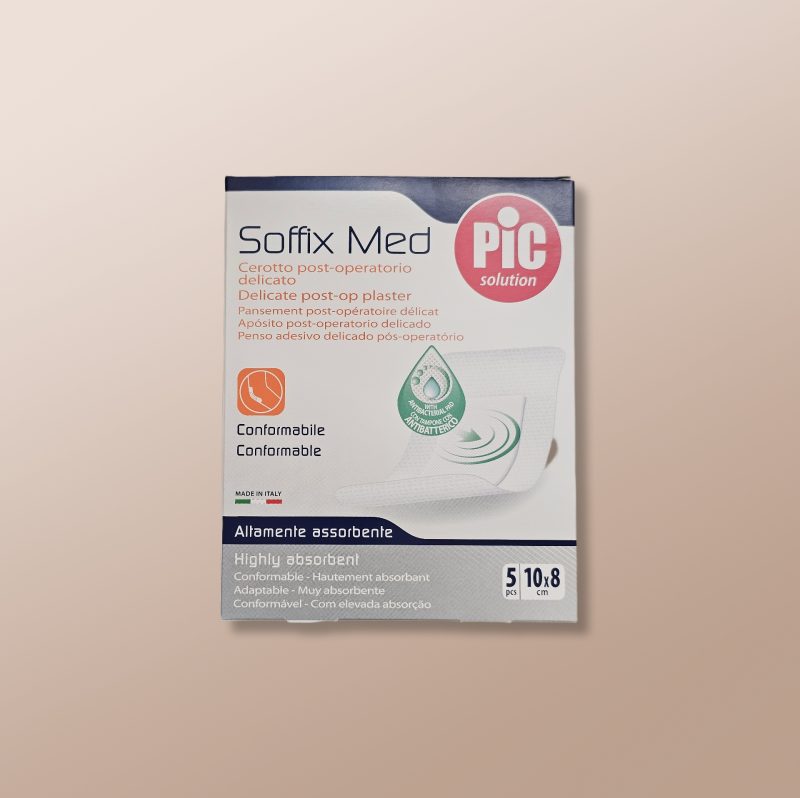 Pic - Soffix Med Delicate Post-Op Plaster10x8cm 5Pcs