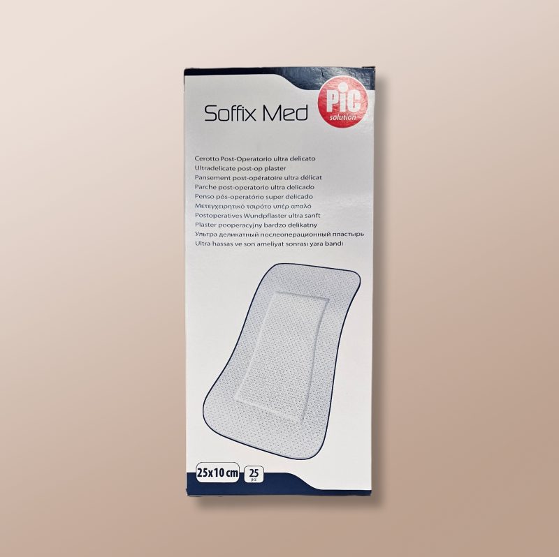 Pic - Soffix Med Ultradelicate Post-Op Plaster 25x10cm 25Pcs