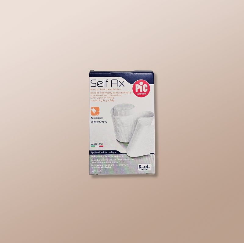 Pic - Self Fix Cohesive Elasticated Bandage 8cmx4m