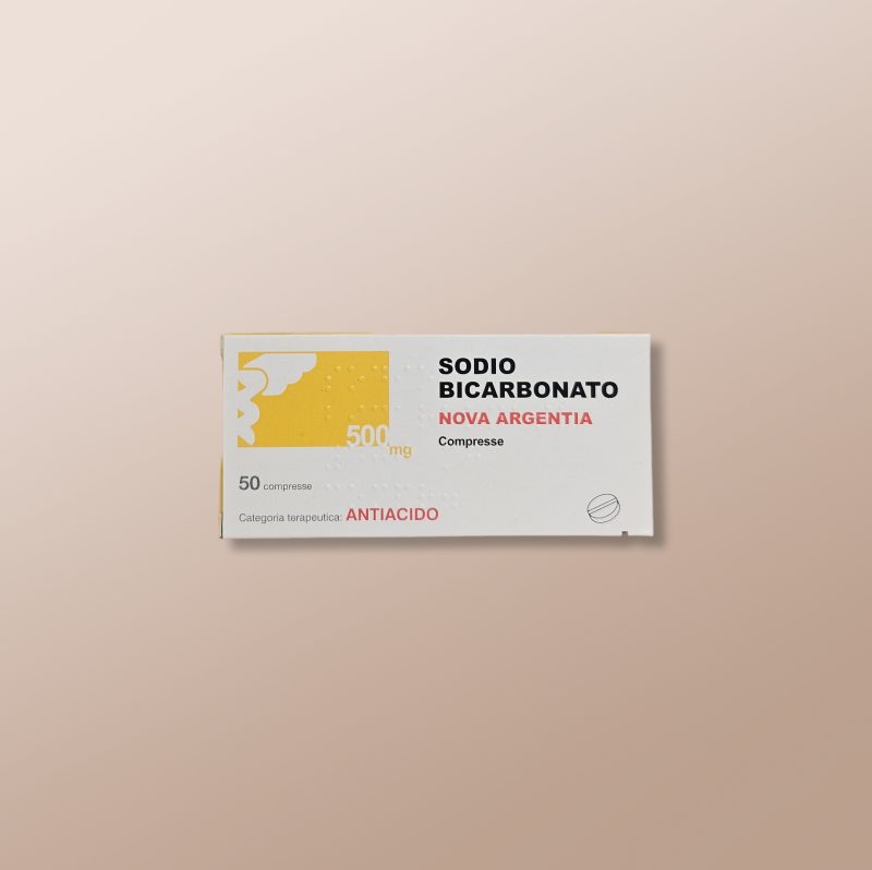 Nova Argentia - Sodio Bicarbonato 500mg 50 Tablets