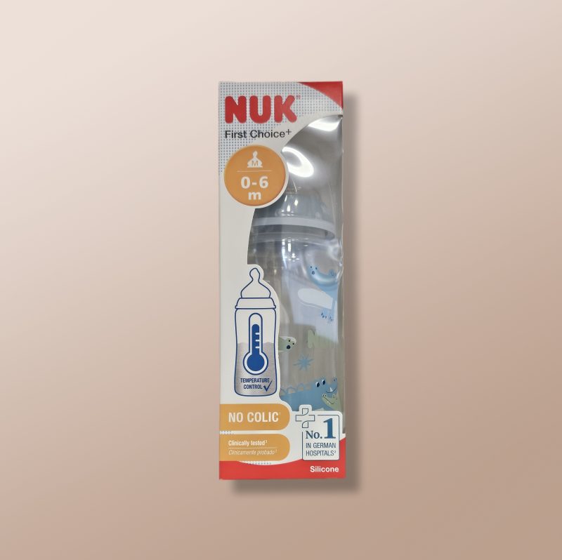 Nuk – First Choice No Colic Plastic Baby Bottle 240ml