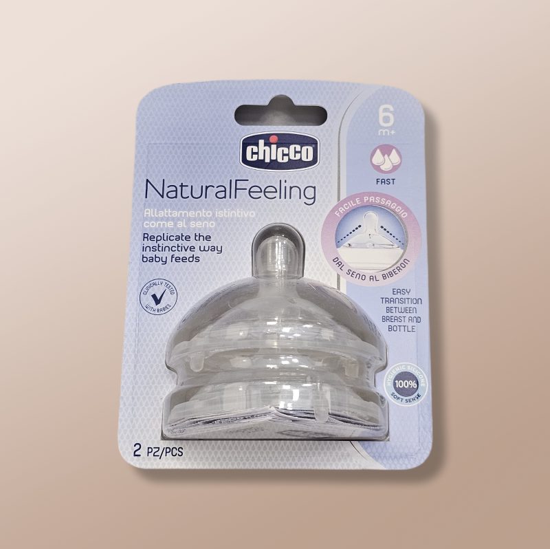 Chicco - Natural Feeling Teat 6m+