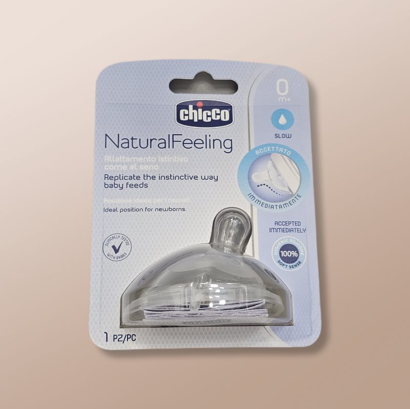 Chicco - Natural Feeling Teat 0m+