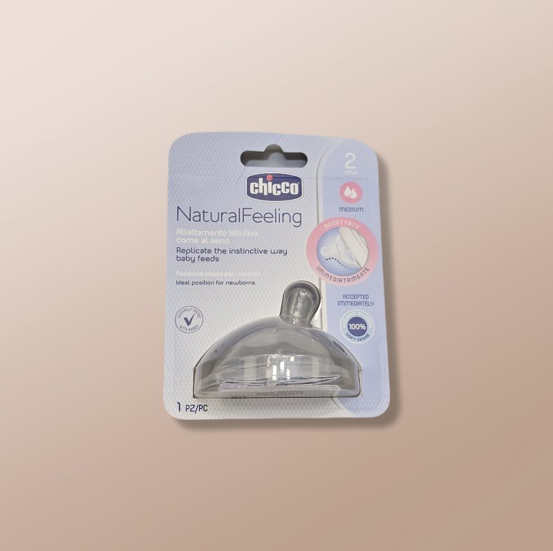 Chicco - Natural Feeling Teat 2m+