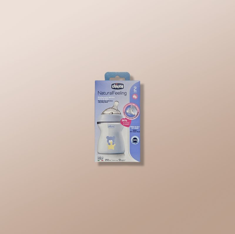 Chicco - Natural Feeling bottle 250ml 2m+