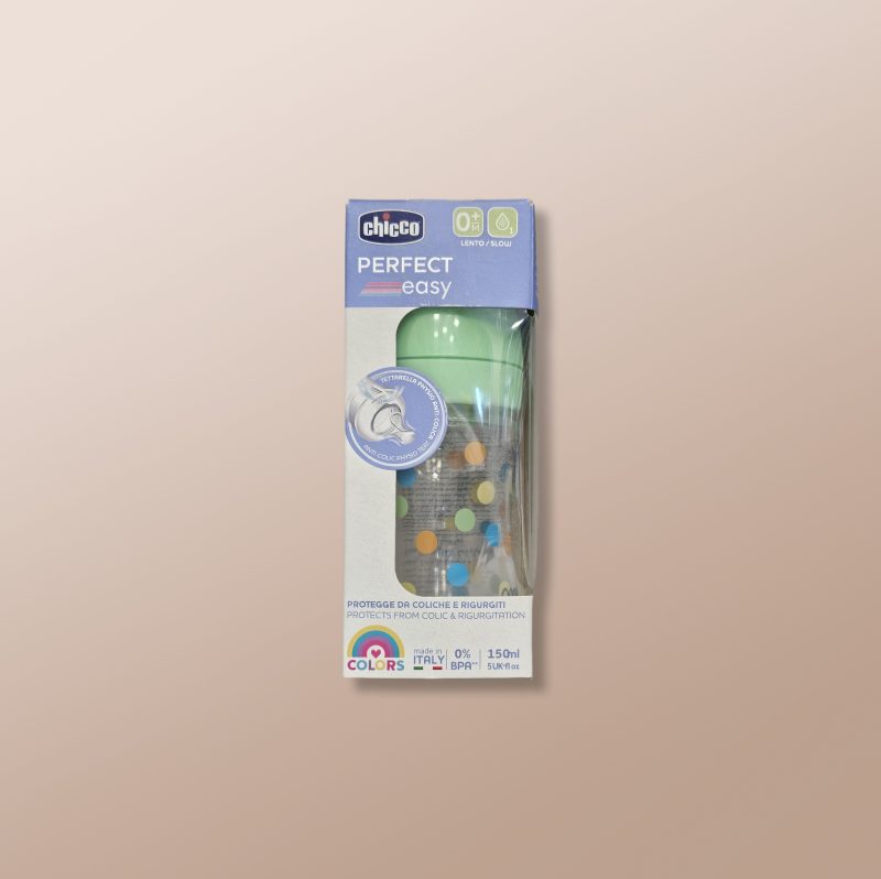 Chicco - Perfect Easy Plastic Feeding Bottle 0m+ 150ml