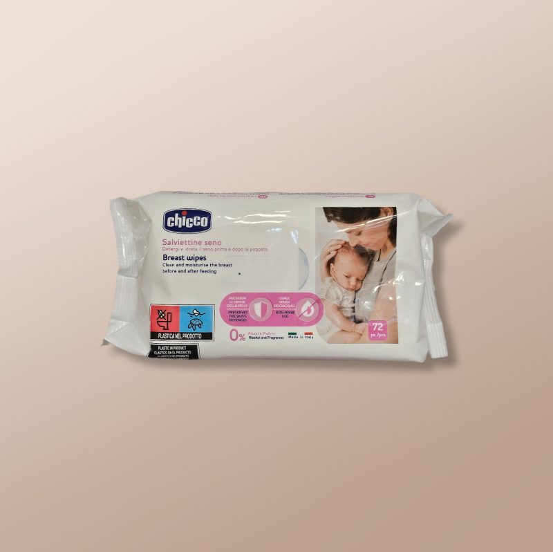 Chicco - Breast Wipes 72pcs