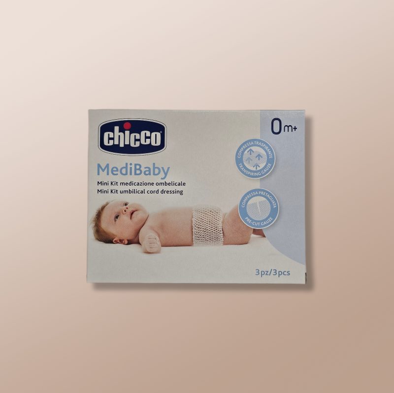 Chicco - MediBaby Mini Kit Umbilical Cord Dressing 0m+ 3pcs