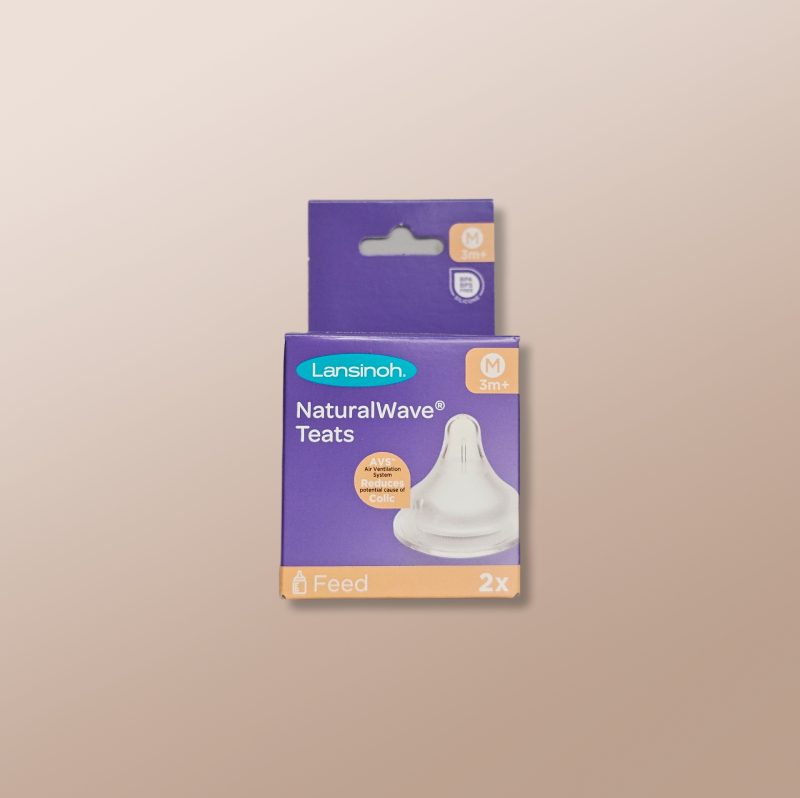 Lansinoh - NaturalWave Teats M 3m+ 2pcs