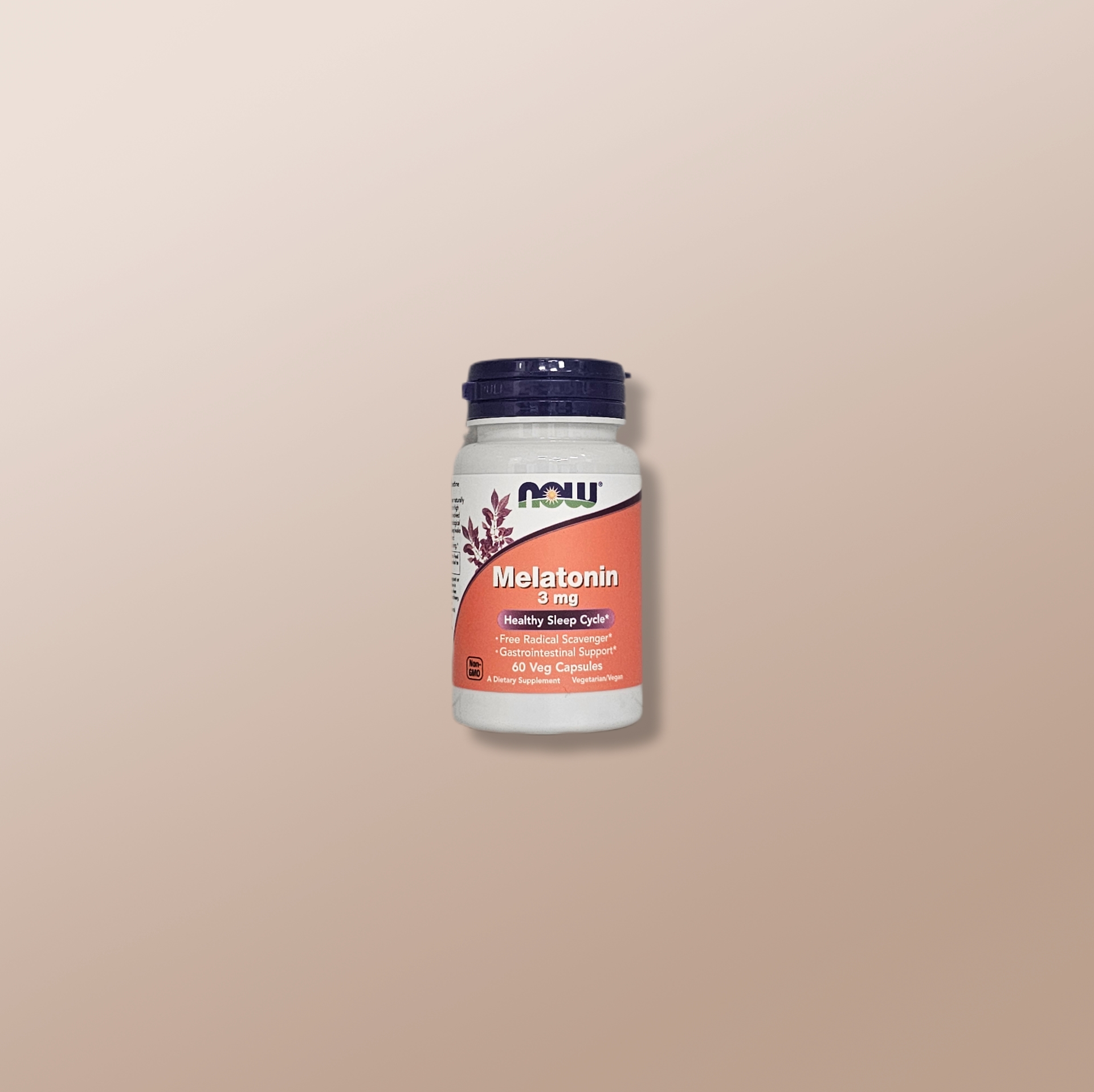 Now - Melatonin 3mg x60 Veg Capsules