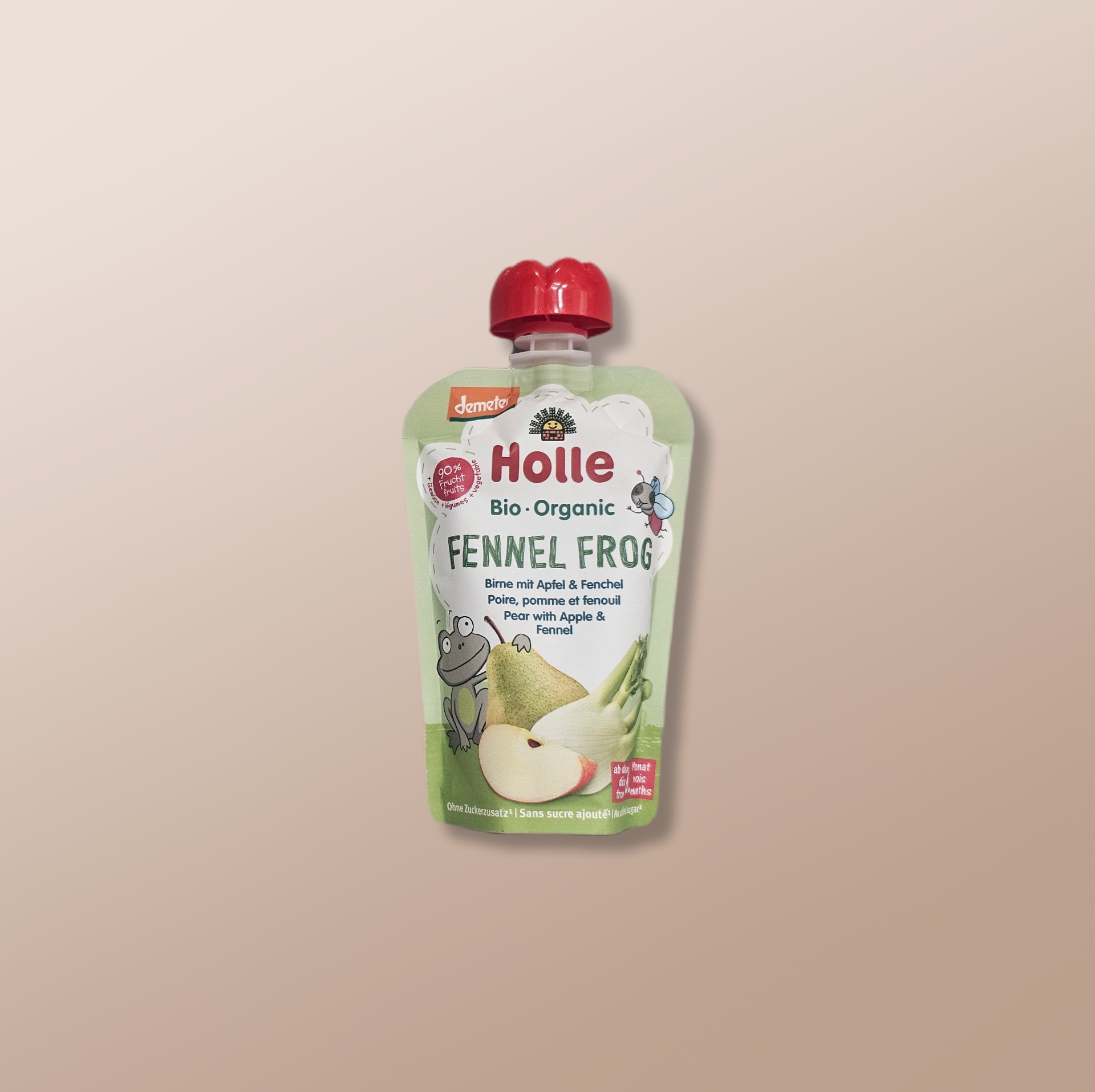 Holle - Fennel Frog Pouch 100g