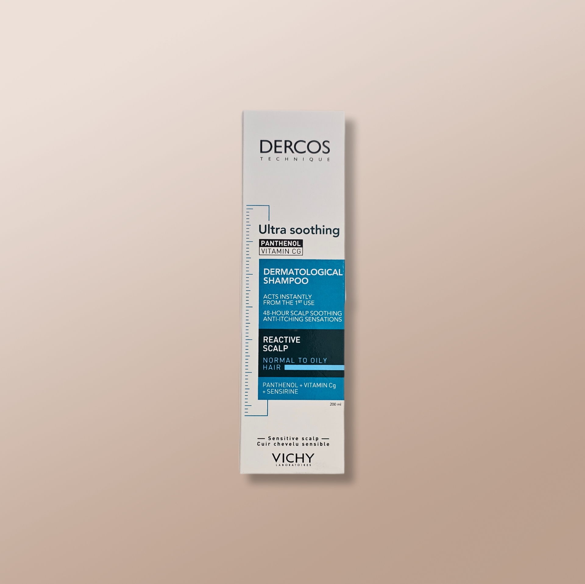 Vichy - Dercos Ultra Soothing Shampoo Normal To Oily Hair 200ml